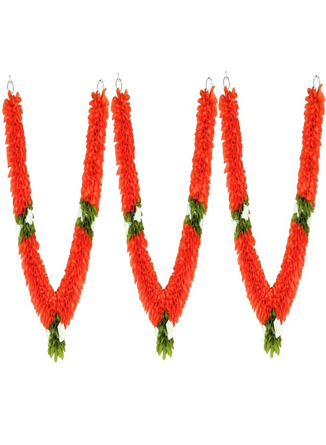 Veltic- Pack of Three Half Meter Garland-Orange VE51O - Image 2